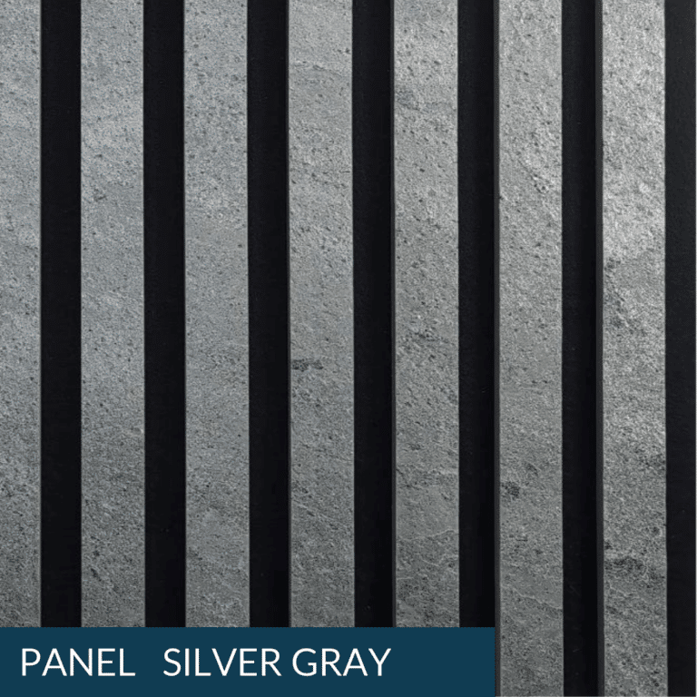 panel silver gray 240x60 cm