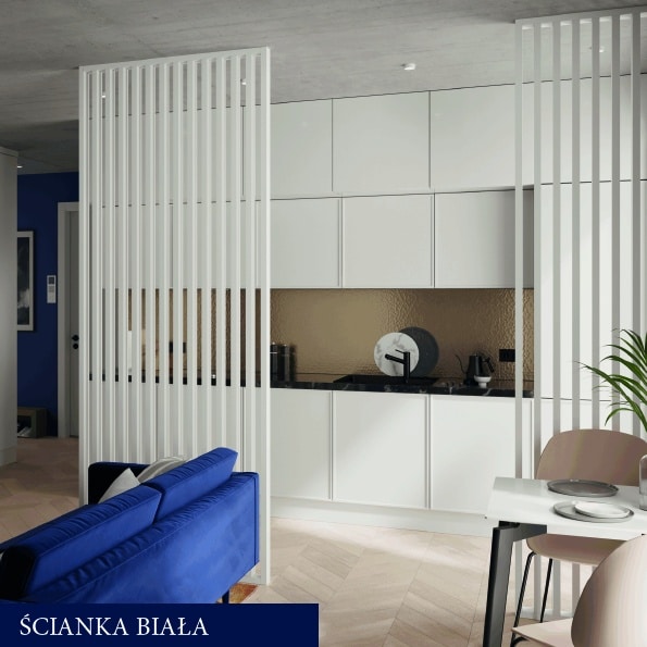 ścianka biała 1 projekt