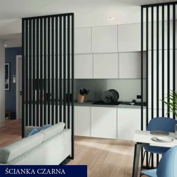 ścianka czarna projekt